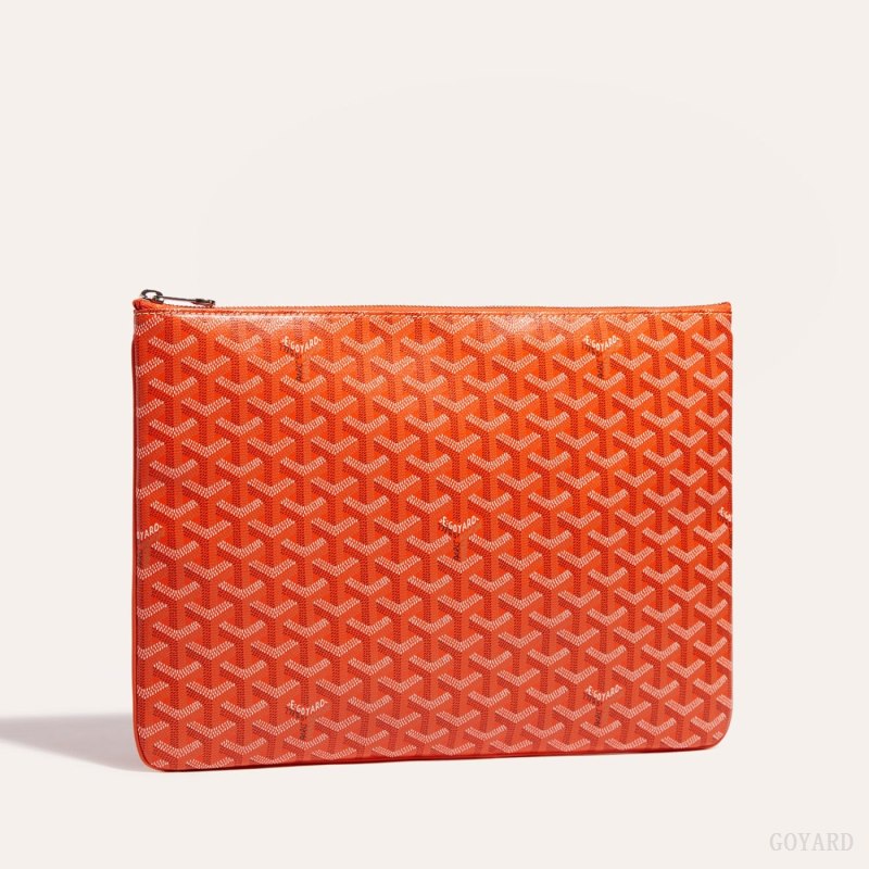 Goyard Sénat MGM Pouch Pouches Oransje | GY-QJY6405