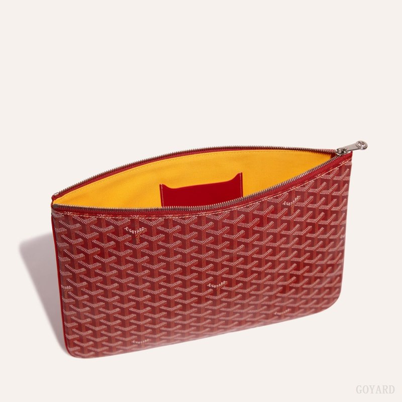 Goyard Sénat MGM Pouch Pouches Rød | GY-TRP0630