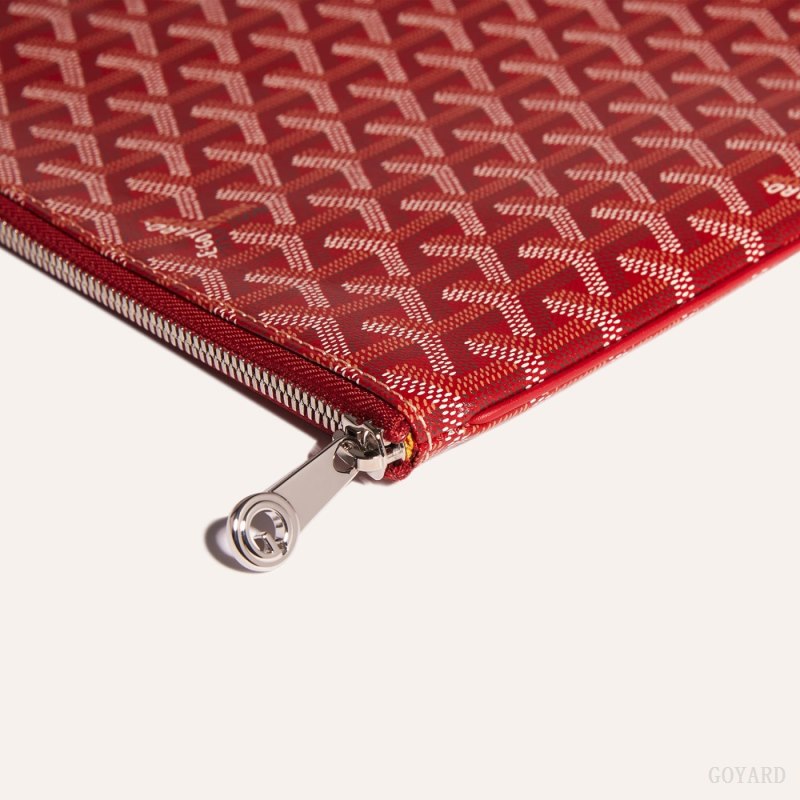 Goyard Sénat MGM Pouch Pouches Rød | GY-TRP0630