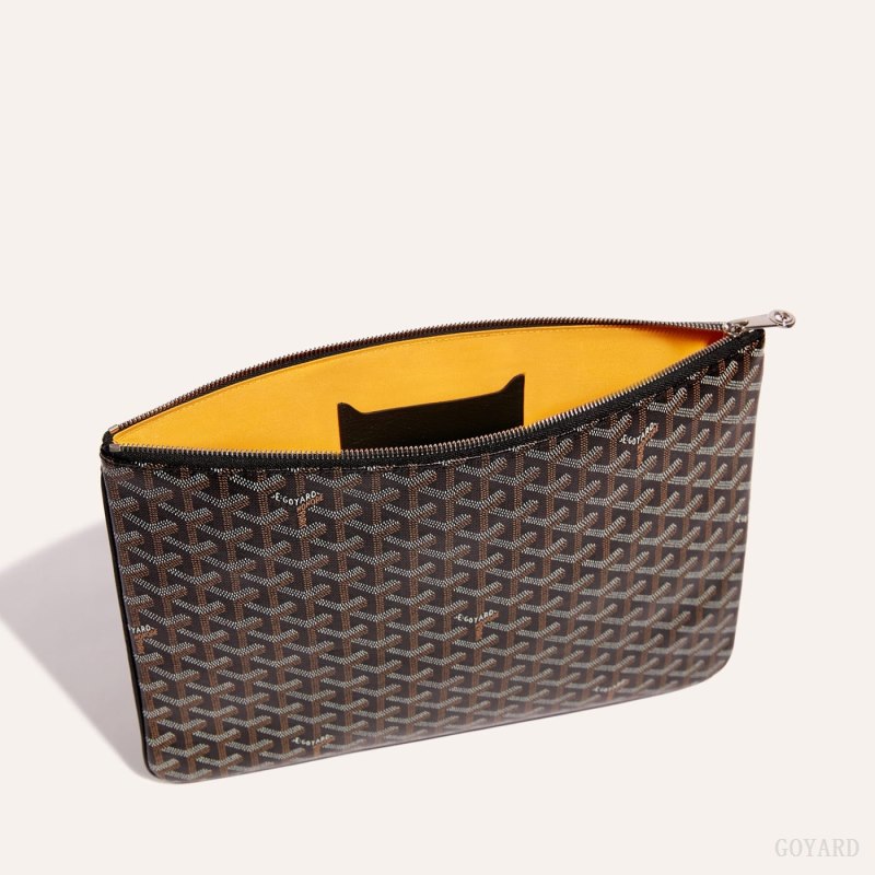 Goyard Sénat MGM Pouch Pouches Svarte | GY-EWL4726