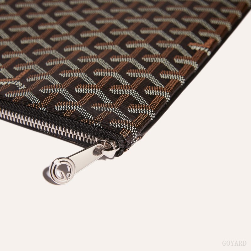 Goyard Sénat MGM Pouch Pouches Svarte | GY-EWL4726