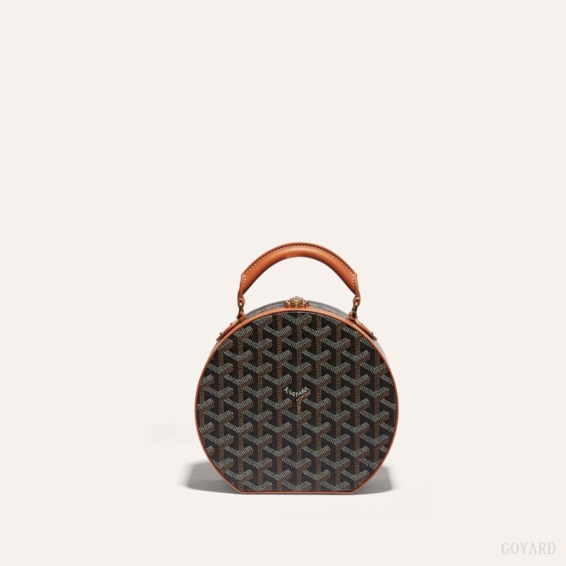 Goyard THE ALTO HATBOX TRUNK BAG Mini Vesker Svarte Brune | GY-XYY5136
