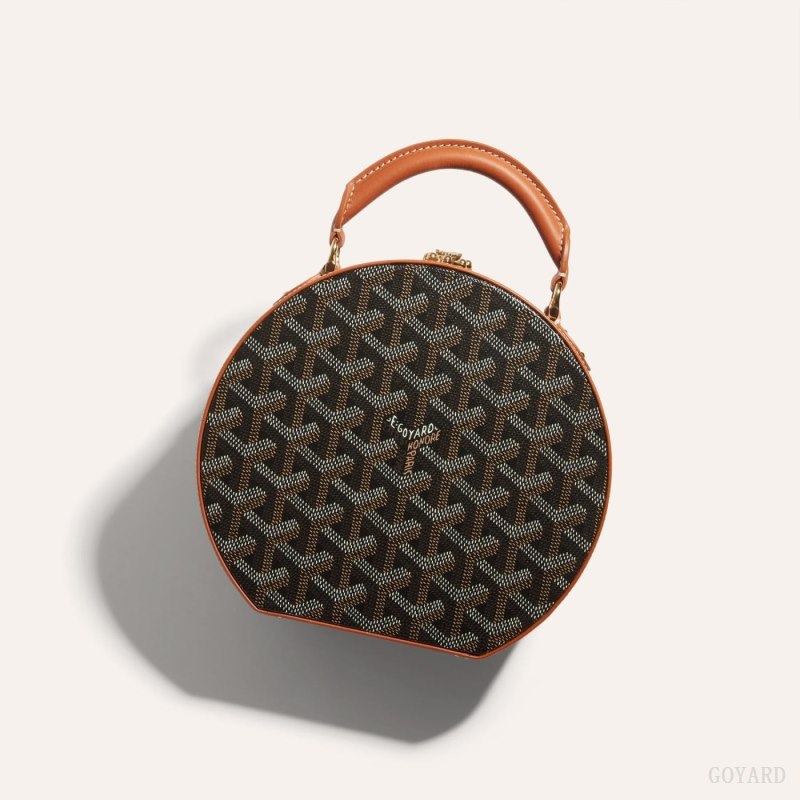 Goyard THE ALTO HATBOX TRUNK BAG Mini Vesker Svarte Brune | GY-XYY5136