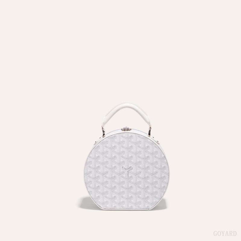 Goyard THE ALTO HATBOX TRUNK BAG Mini Vesker Hvite | GY-MCO6758