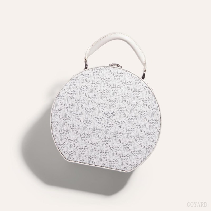 Goyard THE ALTO HATBOX TRUNK BAG Mini Vesker Hvite | GY-MCO6758