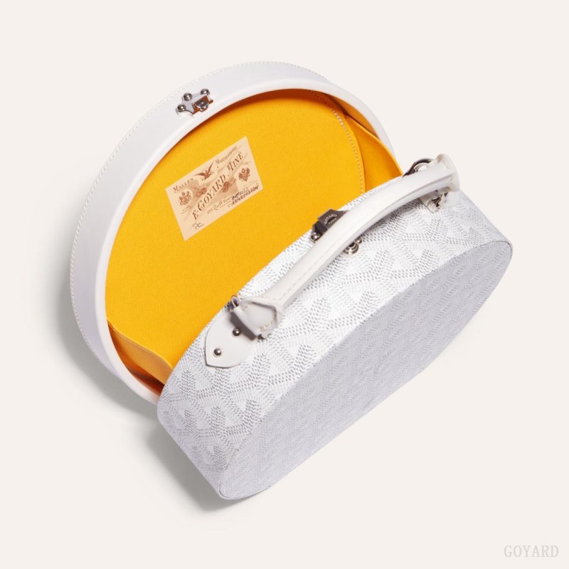 Goyard THE ALTO HATBOX TRUNK BAG Mini Vesker Hvite | GY-MCO6758
