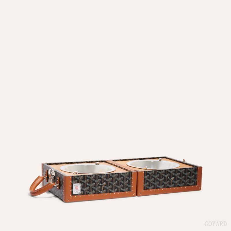 Goyard TRAVEL BOWL Boxes Svarte Brune | GY-RMD7380