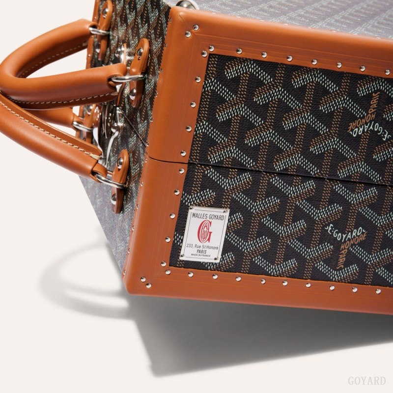 Goyard TRAVEL BOWL Boxes Svarte Brune | GY-RMD7380