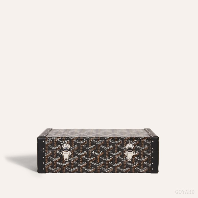 Goyard VENDÔME JEWELLERY CASE Boxes Svarte | GY-QWI2718