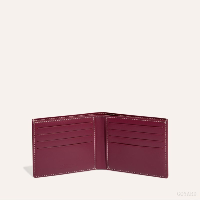 Goyard VICTOIRE WALLET Lommebok Burgunder | GY-BHB2491