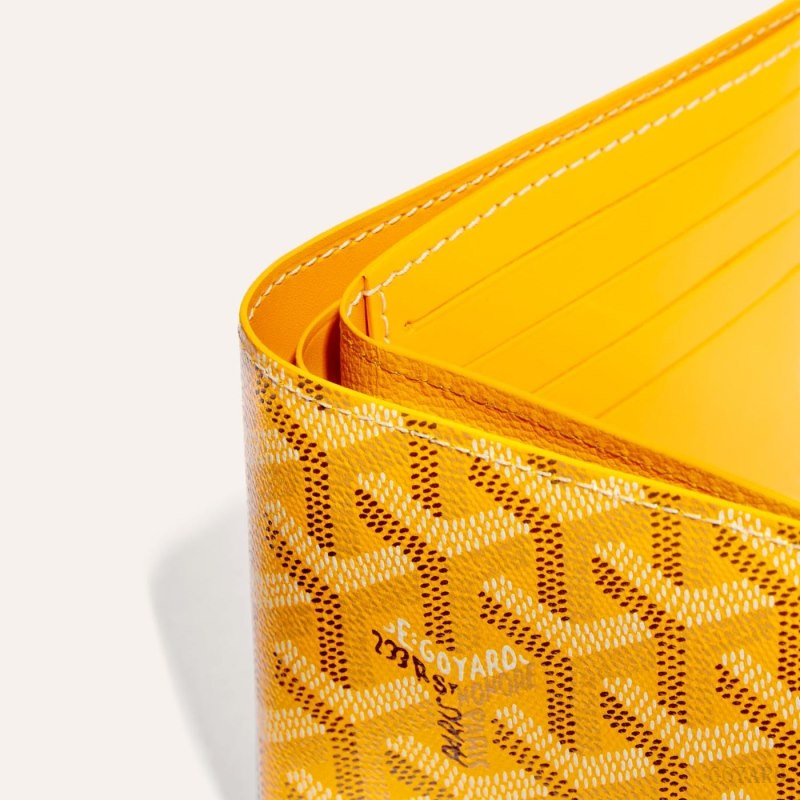 Goyard VICTOIRE WALLET Lommebok Gul | GY-PRK6037