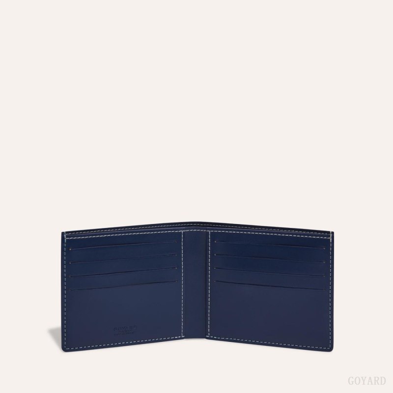 Goyard VICTOIRE WALLET Lommebok Marineblå Blå | GY-DXQ8406