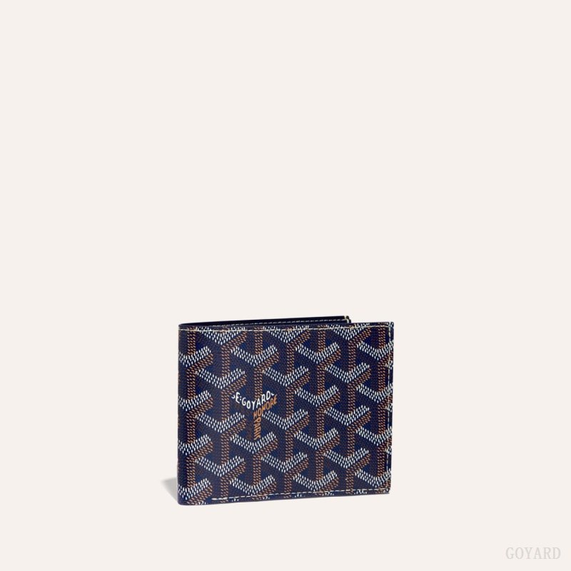 Goyard VICTOIRE WALLET Lommebok Marineblå Blå | GY-DXQ8406