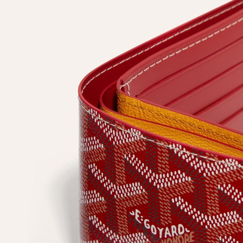 Goyard VICTOIRE WALLET Lommebok Rød | GY-RQX1906