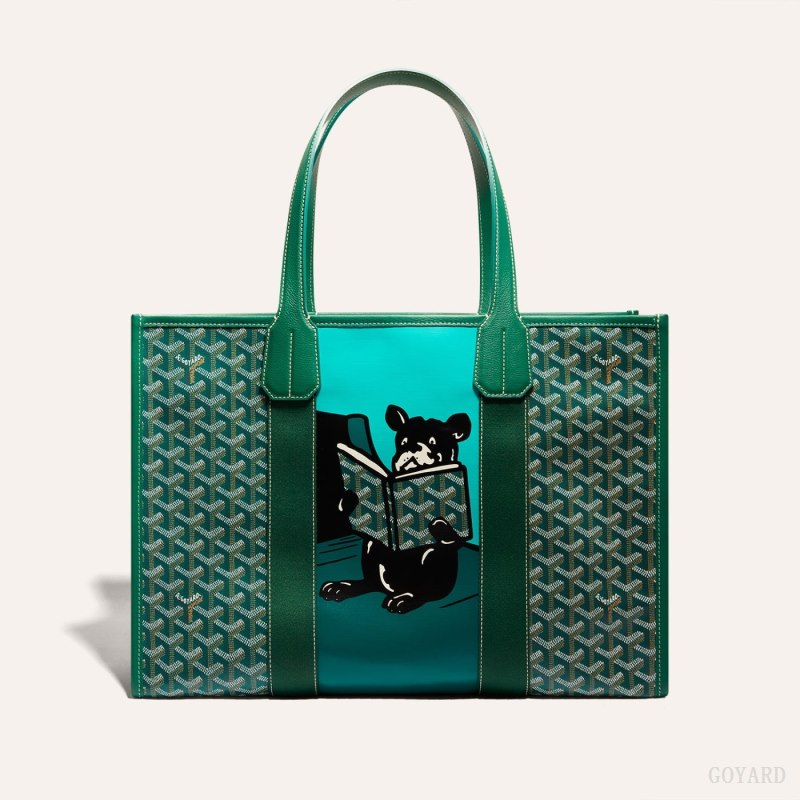 Goyard VILLETTE TOTE BAG Vesker Grønn | GY-TCD1853
