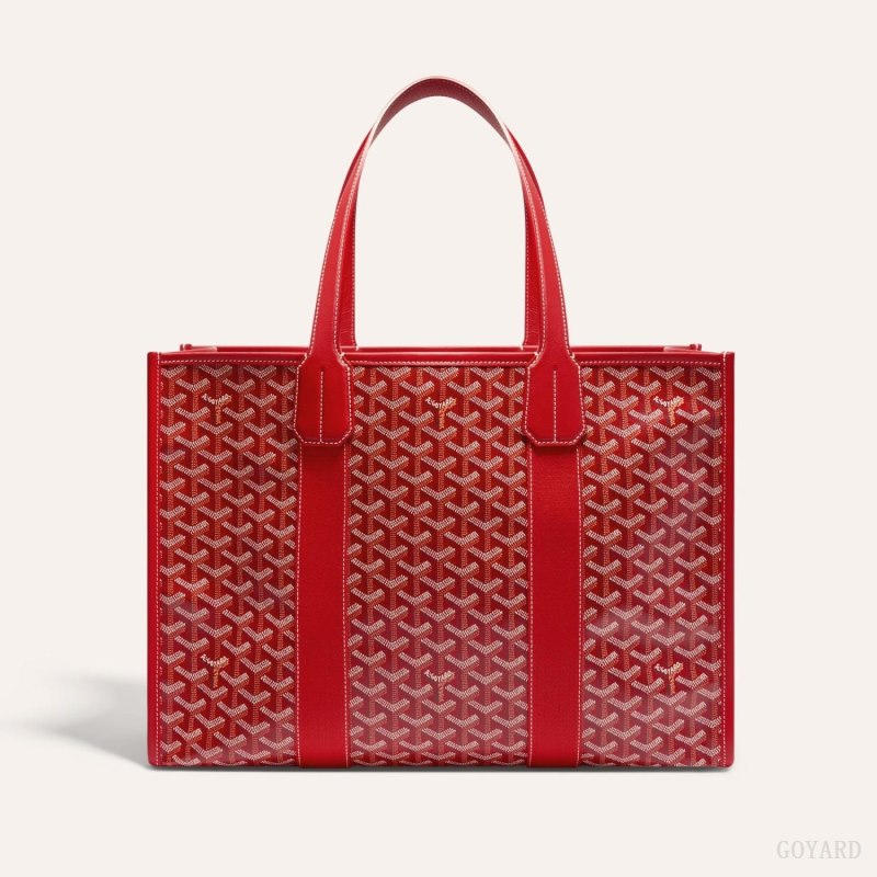 Goyard VILLETTE TOTE BAG Vesker Rød | GY-QMU3615