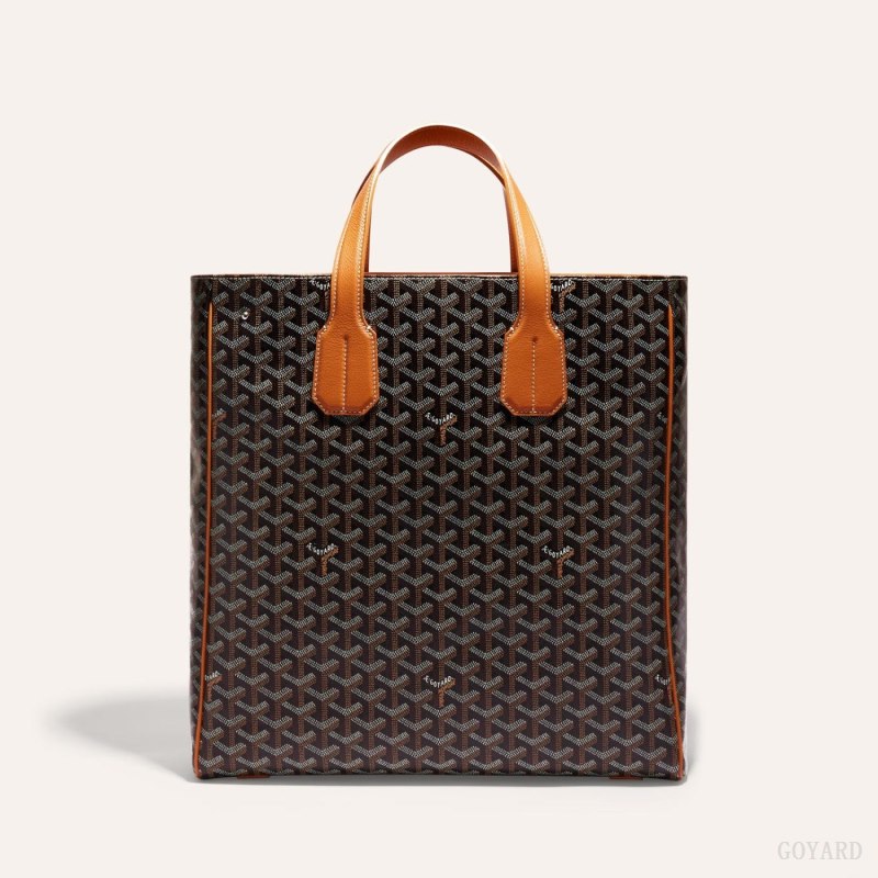 Goyard VOLTAIRE BAG Tote Veske Svarte Brune | GY-KCB5509