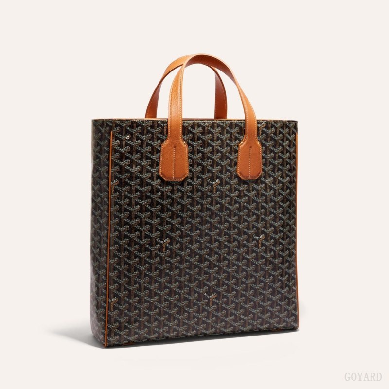 Goyard VOLTAIRE BAG Tote Veske Svarte Brune | GY-KCB5509