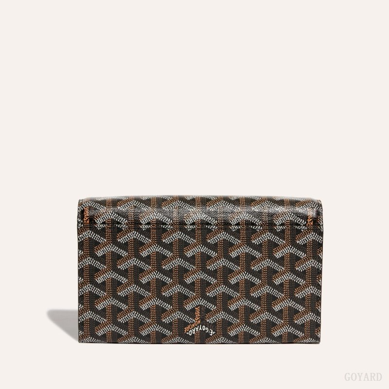 Goyard Varenne Continental Wallet Skulderveske Svarte | GY-BLM6099