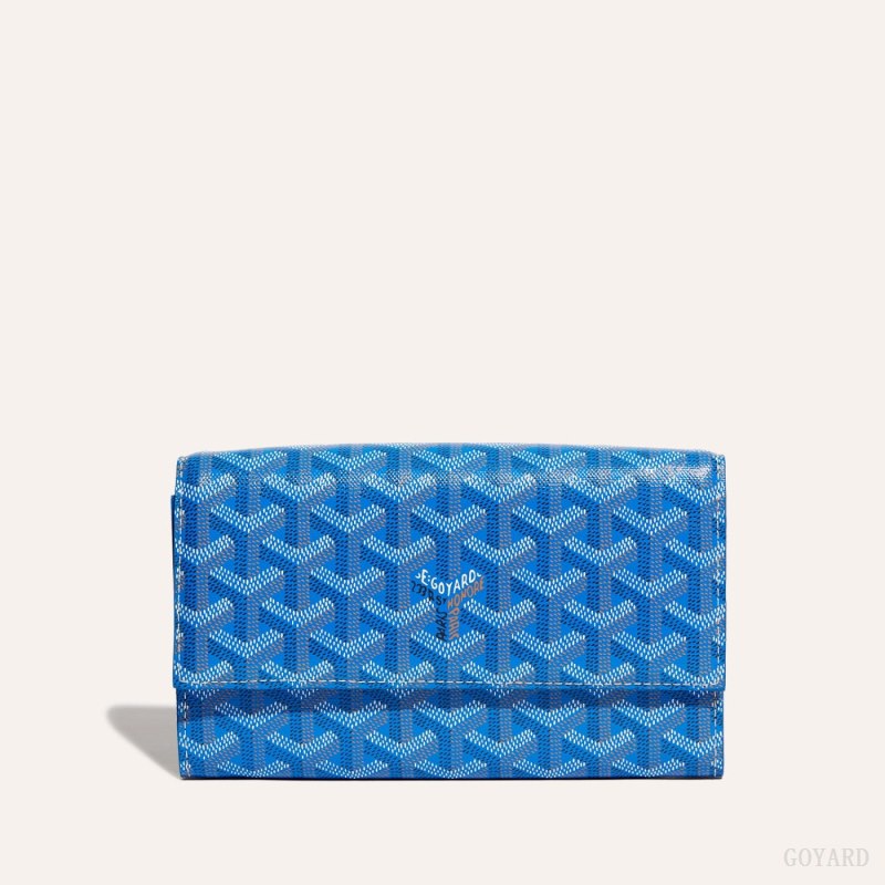 Goyard Varenne Continental Wallet Skulderveske Blå | GY-XVN5293