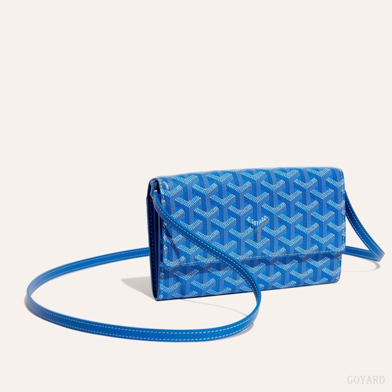 Goyard Varenne Continental Wallet Skulderveske Blå | GY-XVN5293