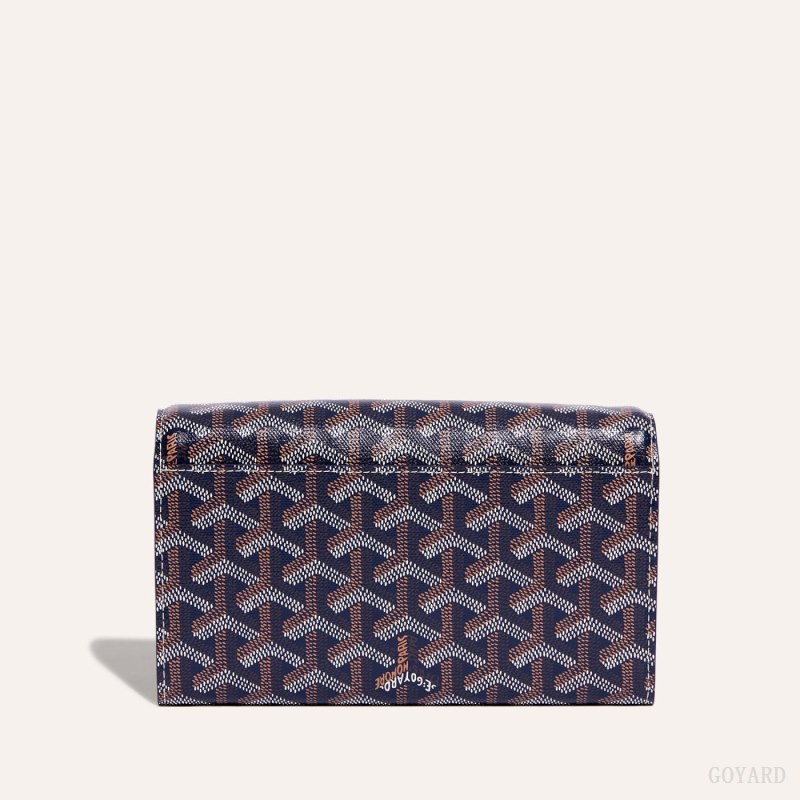Goyard Varenne Continental Wallet Skulderveske Marineblå Blå | GY-SBK7566