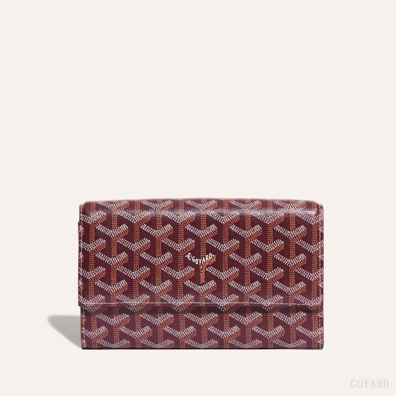 Goyard Varenne Continental Wallet Skulderveske Burgunder | GY-VCW0721