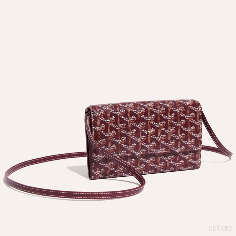 Goyard Varenne Continental Wallet Skulderveske Burgunder | GY-VCW0721