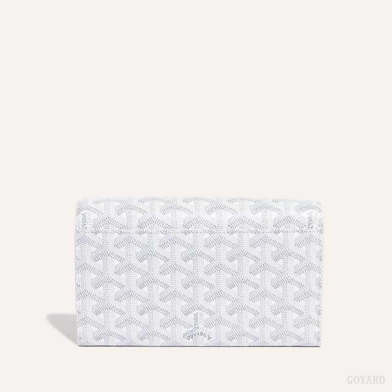 Goyard Varenne Continental Wallet Skulderveske Hvite | GY-JGU5688