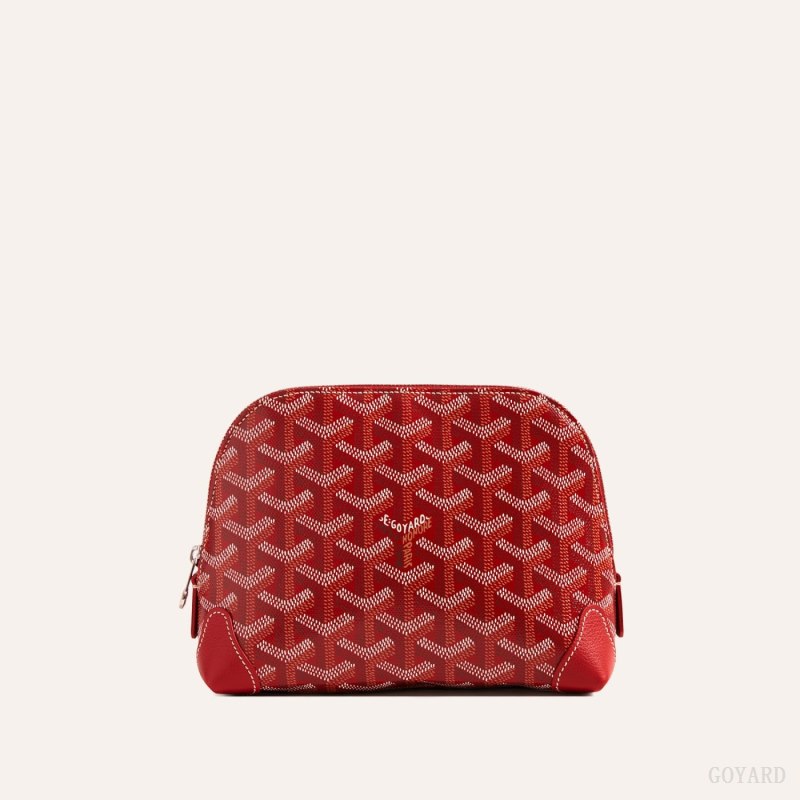 Goyard Vendôme Cosmetic Pouch Vesketilbehør Rød | GY-PNM3305