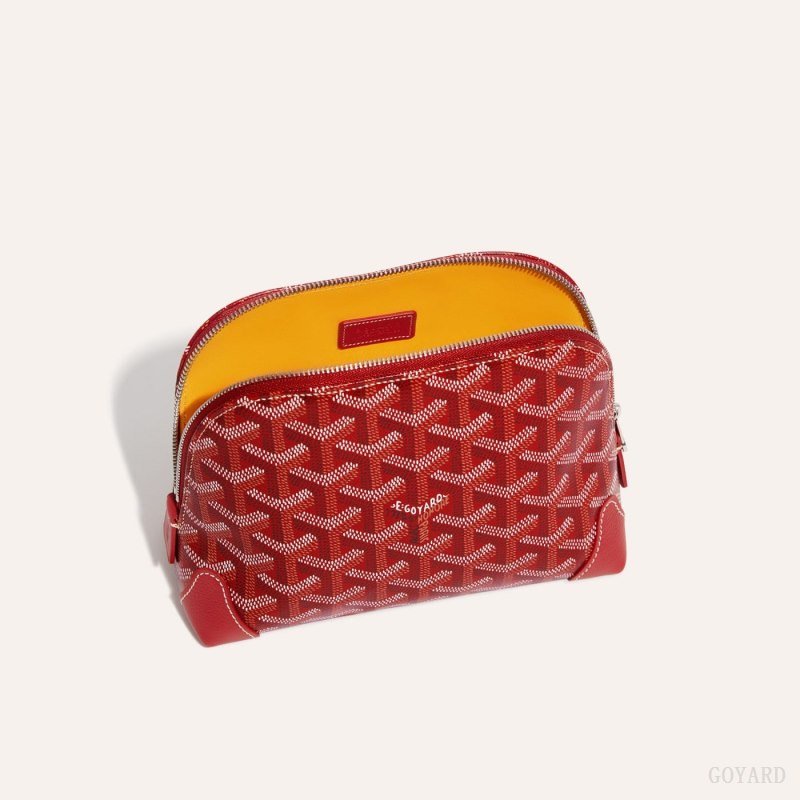 Goyard Vendôme Cosmetic Pouch Vesketilbehør Rød | GY-PNM3305