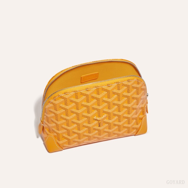 Goyard Vendôme Cosmetic Pouch Vesketilbehør Gul | GY-TQX7013