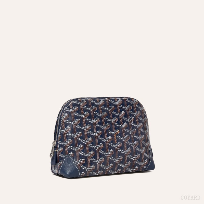 Goyard Vendôme Cosmetic Pouch Vesketilbehør Marineblå Blå | GY-XLF8921