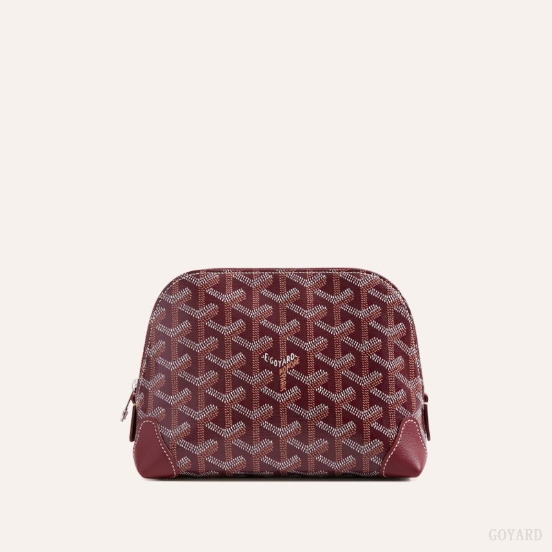 Goyard Vendôme Cosmetic Pouch Vesketilbehør Burgunder | GY-JKH4411