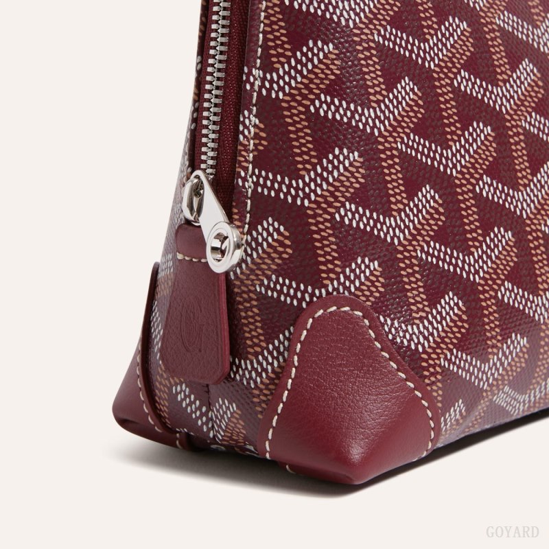 Goyard Vendôme Cosmetic Pouch Vesketilbehør Burgunder | GY-JKH4411
