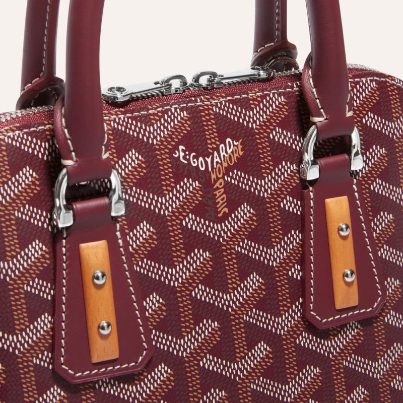 Goyard Vendôme Mini Bag Vesker Burgunder | GY-TDS9712