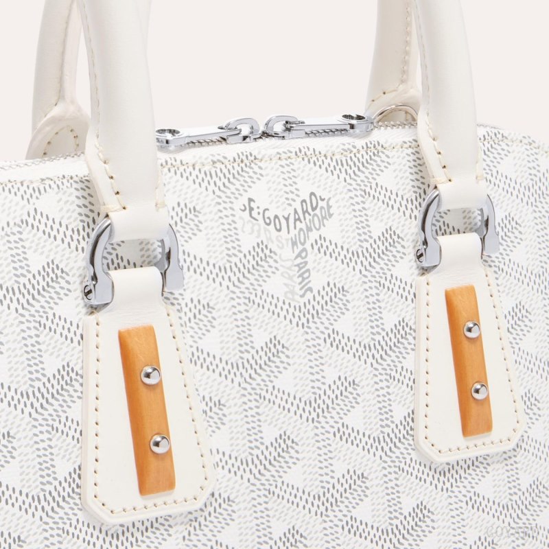 Goyard Vendôme Mini Bag Vesker Hvite | GY-VUU3558