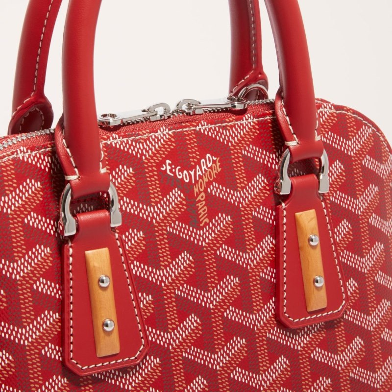 Goyard Vendôme Mini Bag Vesker Rød | GY-KEE3852