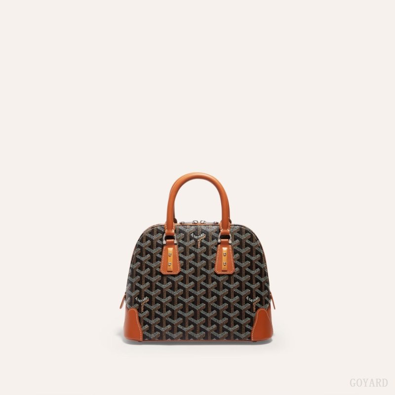 Goyard Vendôme Mini Bag Vesker Svarte Brune | GY-ERF7269