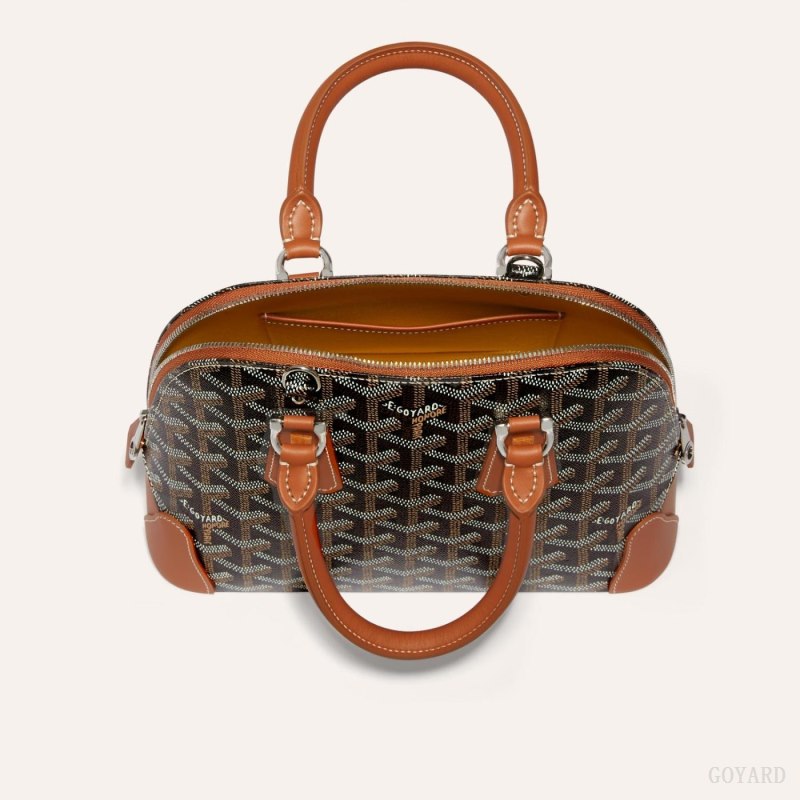 Goyard Vendôme Mini Bag Vesker Svarte Brune | GY-ERF7269