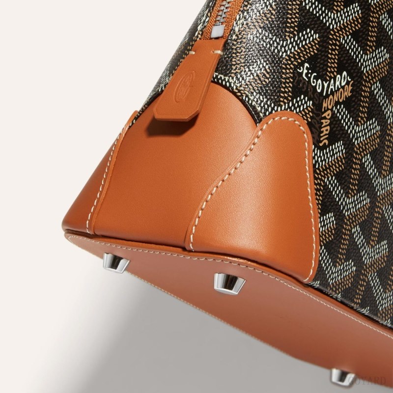 Goyard Vendôme Mini Bag Vesker Svarte Brune | GY-ERF7269