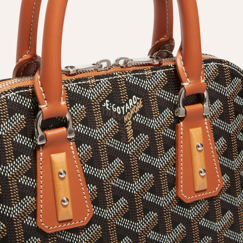 Goyard Vendôme Mini Bag Vesker Svarte Brune | GY-ERF7269