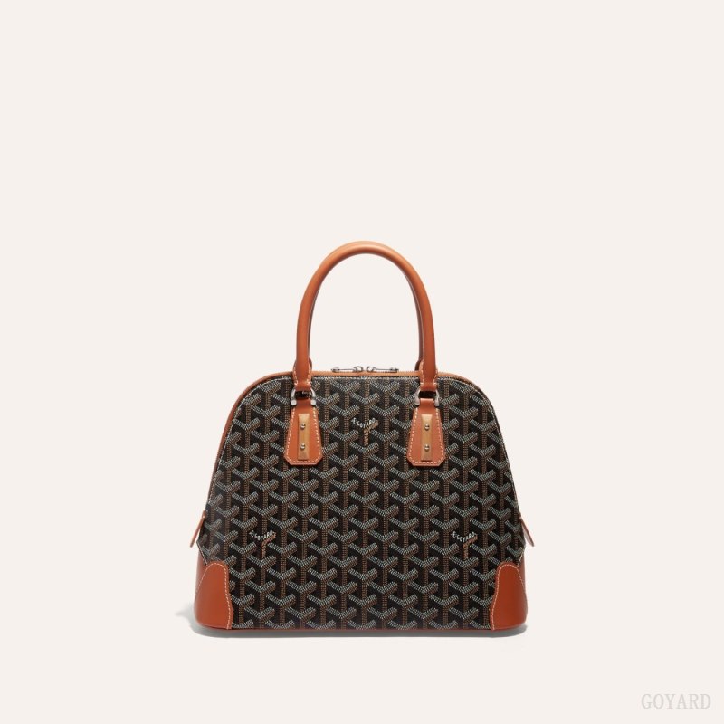 Goyard Vendôme PM Bag Skulderveske Svarte Brune | GY-FKG2683