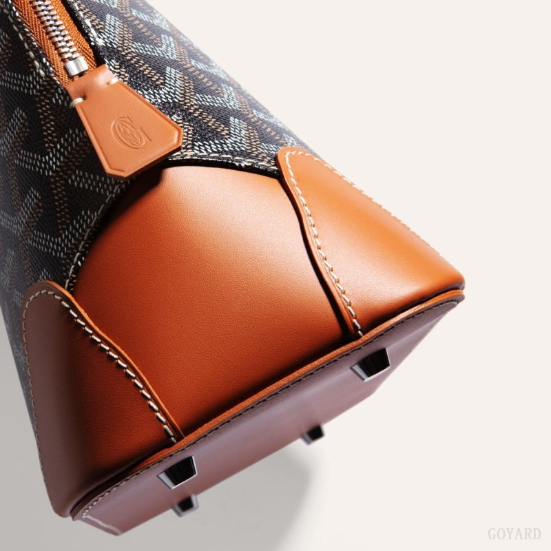 Goyard Vendôme PM Bag Skulderveske Svarte Brune | GY-FKG2683