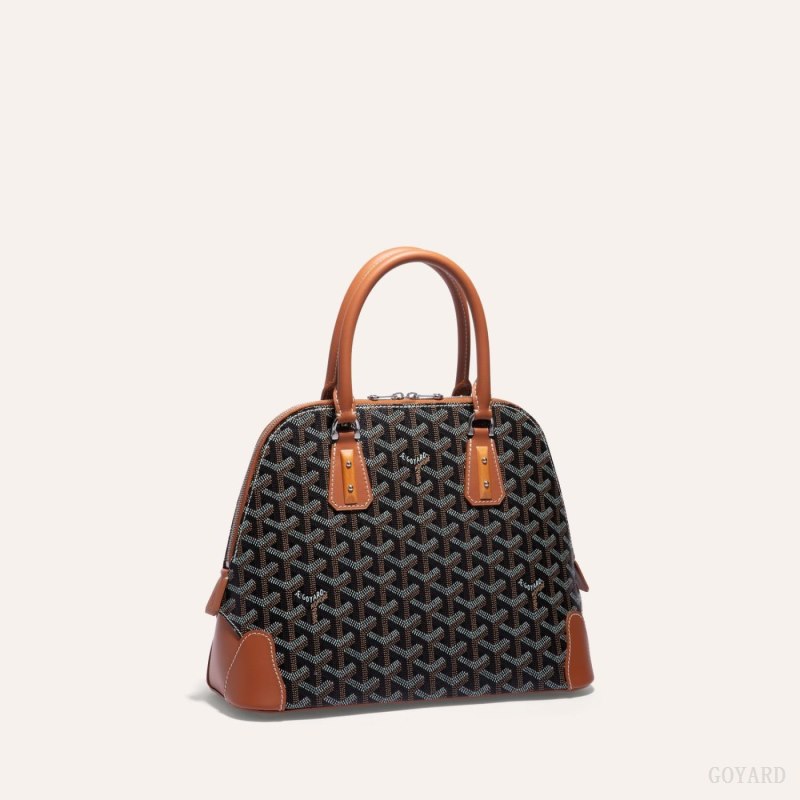 Goyard Vendôme PM Bag Skulderveske Svarte Brune | GY-FKG2683