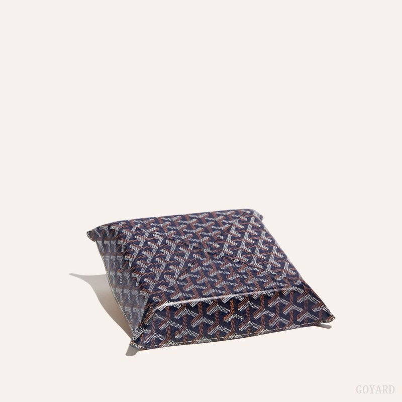 Goyard Vide Poche Fourre-Tout Accessories Marineblå Blå | GY-CAH7917