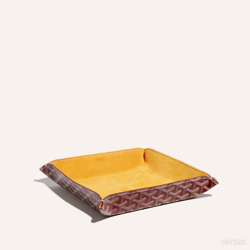 Goyard Vide Poche Fourre-Tout Accessories Burgunder | GY-IAU3391