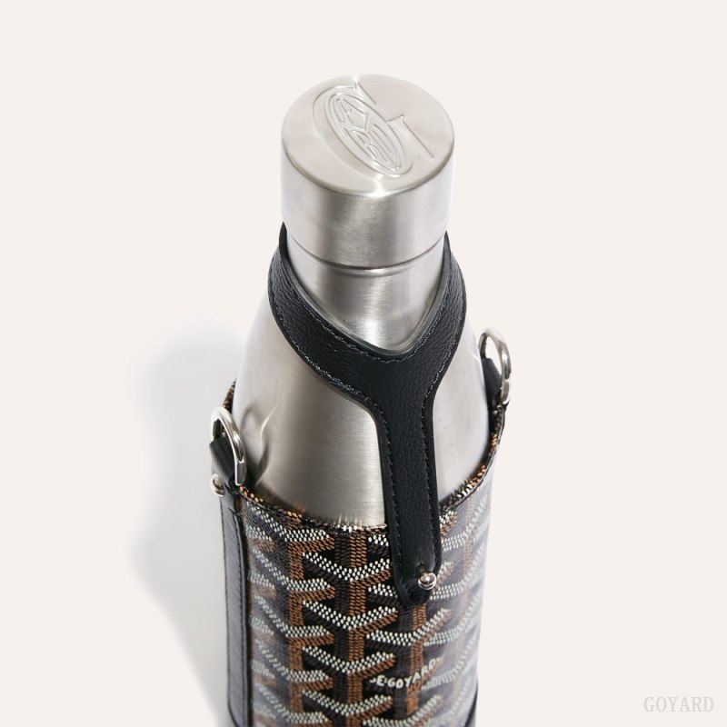 Goyard Yonne MM Case & Flask Accessories Svarte | GY-ZNG5039