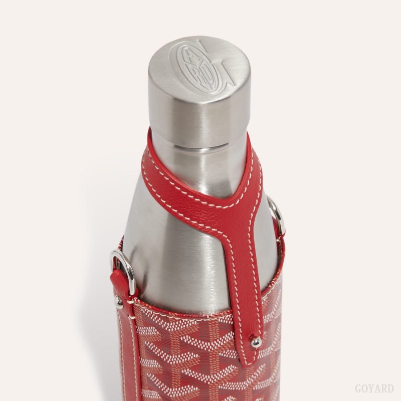 Goyard Yonne MM Case & Flask Accessories Rød | GY-GNV4134