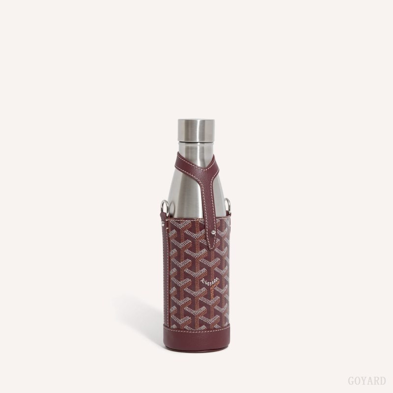Goyard Yonne MM Case & Flask Accessories Burgunder | GY-BDO6140